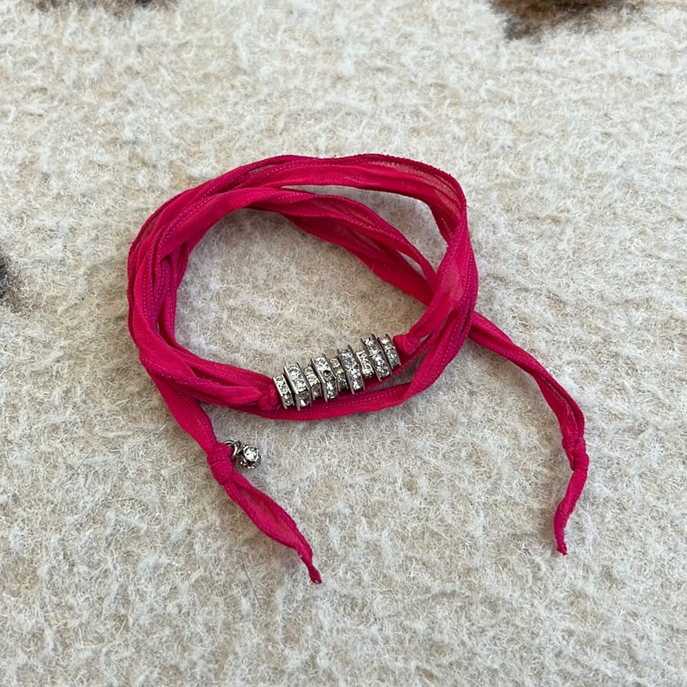 🤍 Wrap Bracelet with Bling